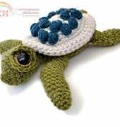 Patchwork Moose - Kate E Hancock - Ernest Sea Turtle