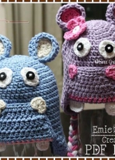Emie Grace Creations - Miriah Gilbert - 108 Hungry Hungry Hippo Hat