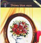 DOME 80110 Showy blue vase