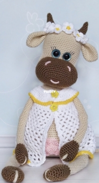 Lepa Dolls - Elena Lapekhina - Cow Louise -  Елена Лапехина -  Коровы Луизы - Корова Луиза - Russian