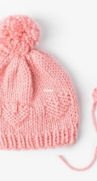 Helena Heart Hat - Nancy Ekvall - Blue Sky Fibers - Free