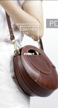 LeatherDIYStudio - Crossbody NO.57 - Leather.