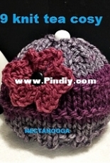 2289K- TEA cozy and Flower by Emi Harrington