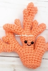 Café del Craft - Tiffany Horton - Carol the happiest Coral - Free