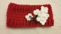 Head warmer in red