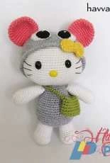 Havva Unlu - Hello Kitty in Mouse Costume - Russian