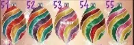 Oval Toys with Stripes by Nadezhda Grigorieva / Grigoryeva Надежда Григорьева