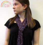 Plymouth Yarns-Eros Lace Scarf by Nancy Queen-Free