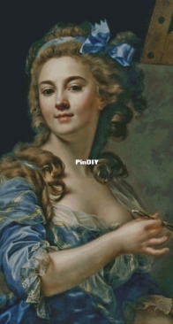 Artist`s self-portrait  by Ivolga
