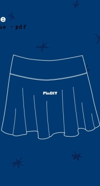 Cozy Little World - Odeon Skirt - 36-44 - French