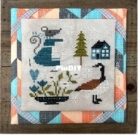 Tiny Modernist - mouse snow day PCS