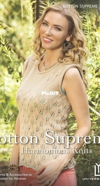 Universal Yarns Cotton Supreme Book 5: Spring 2014 - Harmonious Knits