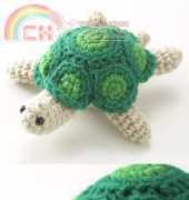 Pierrot Yarns - Gosyo Co Ltd - 27-175C Turtle Amigurumi