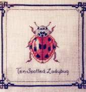 Dimples Designs Pangaea - Wee Beasties - Ten-Spotted Ladybug