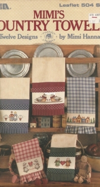 Leisure Arts - Leaflet 504 - Mimis Country Towels by Mimi Hanna