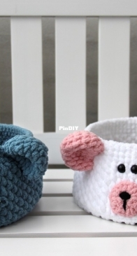 GoHomemade - Teddy Bear Basket - Free