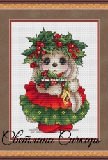 Bunny with Holly by Svetlana Sichkar
