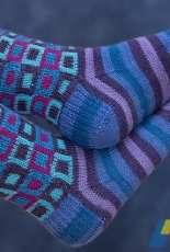 Square Foot Socks by Becky Greene-Free