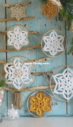 Renata Saj - Winter Flower and Flower Star - Dutch - Free