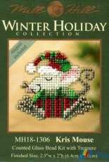 Mill Hill - Winter Holiday Collection MH18-1306 Kris Mouse