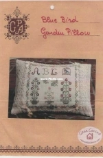 Giulia Punti Antichi GPA - Blue Bird Garden Pillow