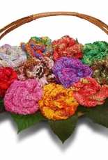Florafil Roses by Made in America Yarns-Free