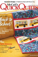 McCalls Quick Quilts - August/September 2019