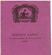 Maison Sajou Album Miniature No.110 xsd