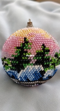Moonlight Bead Ball Ornament - Ekaterina Kochkovskaya - Free