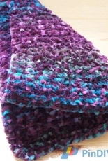 Simply Fuzzy Scarf by Megan Delorme-English-Free