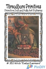 Threadbare Primitives 353 Witch Evelyn Evermore
