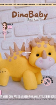 Atelie Bibi Boneca - Bruna Guimaraes - Dino Baby 3/4 - Portuguese - Free
