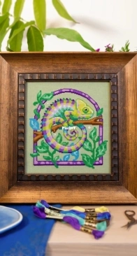 NeedleLot Designs - Chameleon by Iris Kleinbussink