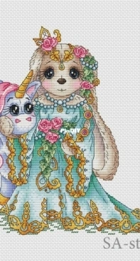 SA-Stitch - Bunny Lady by Svetlana Sichkar