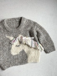 Always 4-ever Unicorn Sweater by Elin Berlin  - Wool & Beyond