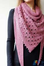 Childhood Memories Shawl by Lisa Hannes-English