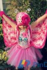 MJs Off the Hook Designs - Michelle J Moore - Butterfly Halloween Costume - free