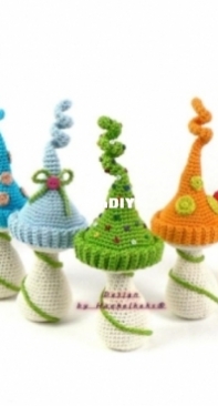 Haekelkeks - Heidi Zahn and Mario Nordheim - Mushroom Deco - Paddestoelen - Dutch