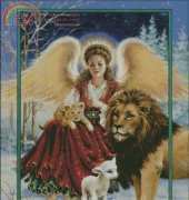 HAED HAEDJG105 Angel Lion and Lamb by Dona Gelsinger