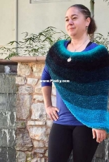 Fire Pit Poncho by Francois Stewart Designs-Free