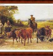 Classic Cross Stitch Wo 324 The Handsome Drover