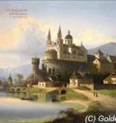 Golden Kite GK 1964 - Castle at the upper-Italian
