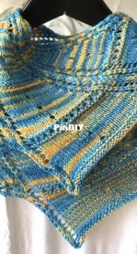 A Shire Shawl by KnitJoyz-English,Dutch-Free