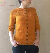 Yellow Brick Road Cardigan by Ela Torrente
