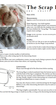 The Scrap Bag by Anabelle Chan -  She Crafts Love - Free