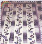 Arte Costura - Colcha flores lilas - Portuguese