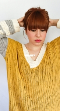 Anchor - Laura Algarra - ANC003-131 - Varsity Sweater - Free