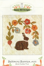 Bunny Hill Designs 1081 Baltimore Bunnies Block Four