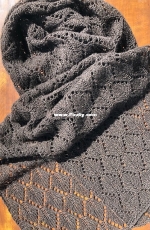 Genghis Khan Scarf by Knit10inStone-Free