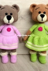 Anastasia Voronkova - Bear in Dress - Russian - Free